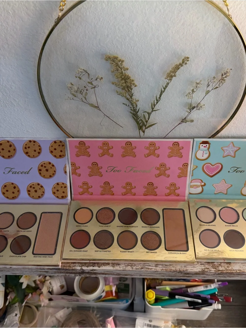 Too Faced Pink Holiday 'Christmas Bake Shoppe' Limited Edition Makeup Palettes